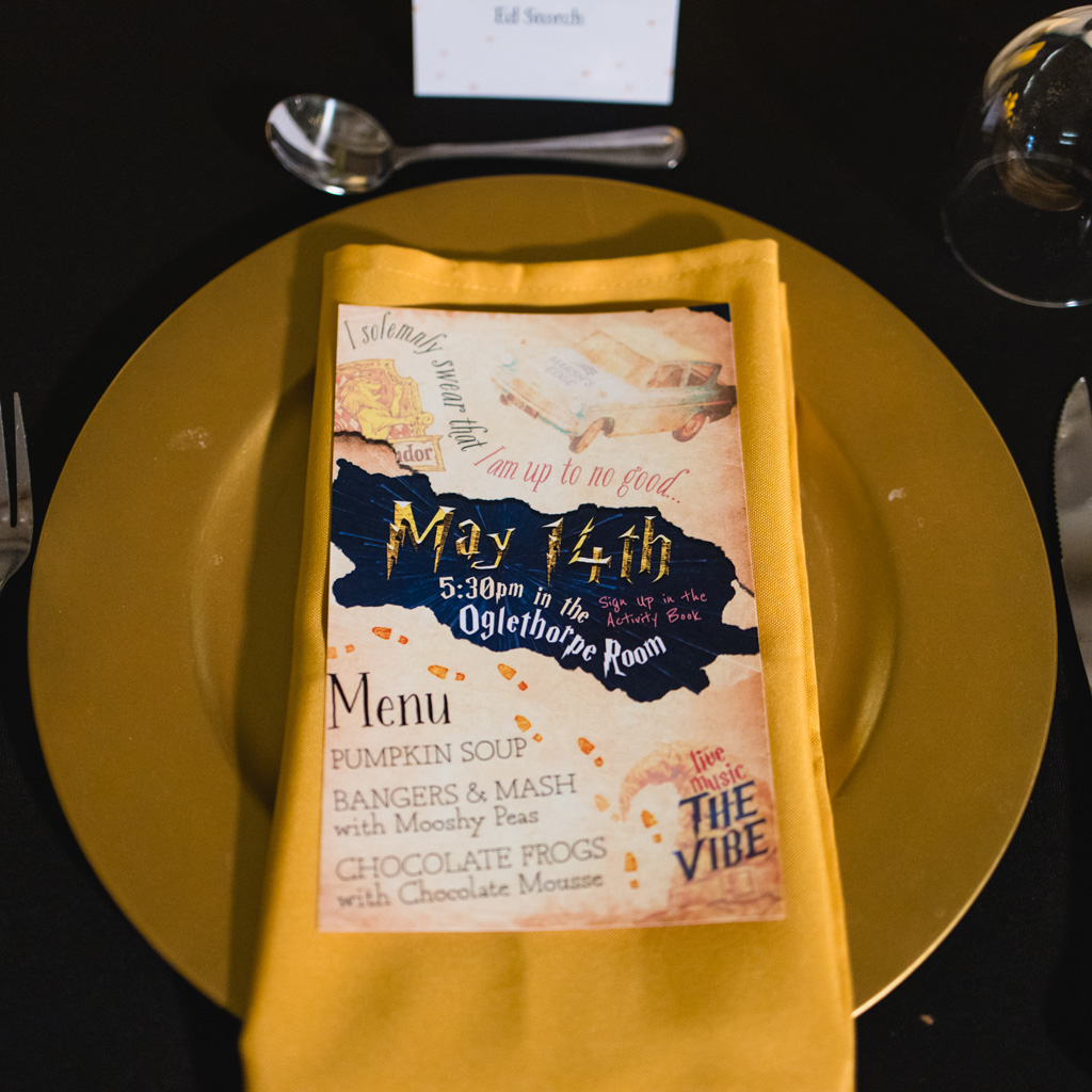 Marsh's Edge | Dining | A Night in Hogwarts | Menu