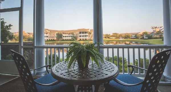 Marshs Edge St Simons Island | Cottage Home Porch 02