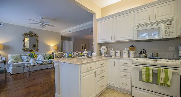 Marshs Edge St Simons Island | Villa Apartment Kitchen 