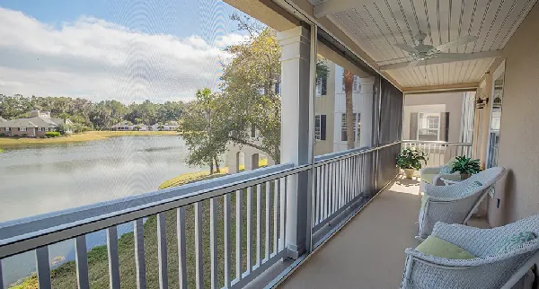 Marshs Edge St Simons Island | Villa Apartment Porch